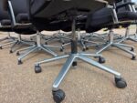 Swivel Office Chairs Set of 16 | Aluminium Base with Armrests and High Back - Image 8