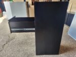 Office Black Filing Cabinet |  4 Drawer Steel Storage Lockable Unit - 132cm Tall - Image 2