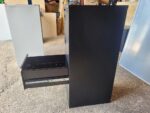 Office Black Filing Cabinet |  4 Drawer Steel Storage Lockable Unit - 132cm Tall - Image 3