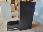 Office Black Filing Cabinet |  4 Drawer Steel Storage Lockable Unit - 132cm Tall - Image 4