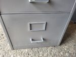 Roneo Vickers 4 Drawer Filing Cabinet | Grey Metal Office Storage - 132cm - Image 8