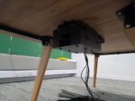 Large Meeting Office Table | Oak-Effect Top | Integrated Power Module - 300cm - Image 10