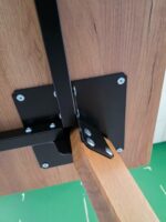 Large Meeting Office Table | Oak-Effect Top | Integrated Power Module - 300cm - Image 13