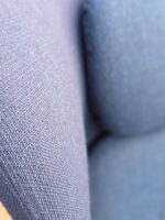 Fritz Hansen Ro Luxury Lounge Chairs | Navy Blue | by Jaime Hayon - Set of 4 - Image 11