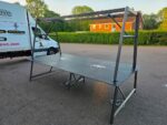 Frovi Relic Cloud Collaboration Table | Rustic Top, Metal Frame | 310cm Wide - Image 2