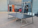 Frovi Relic Cloud Collaboration Table | Rustic Top, Metal Frame | 310cm Wide - Image 7
