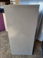 Roneo Vickers 4 Drawer Filing Cabinet | Grey Metal Office Storage - 132cm - Image 9