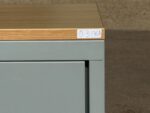 2 Person Office Desk | Side-by-Side w/ Screens and 2 Fixed Pedestals - 160cm - Image 22