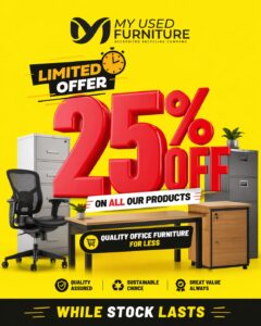 Buy Used Office Furniture Online: 25% Off UK Used Office Furniture