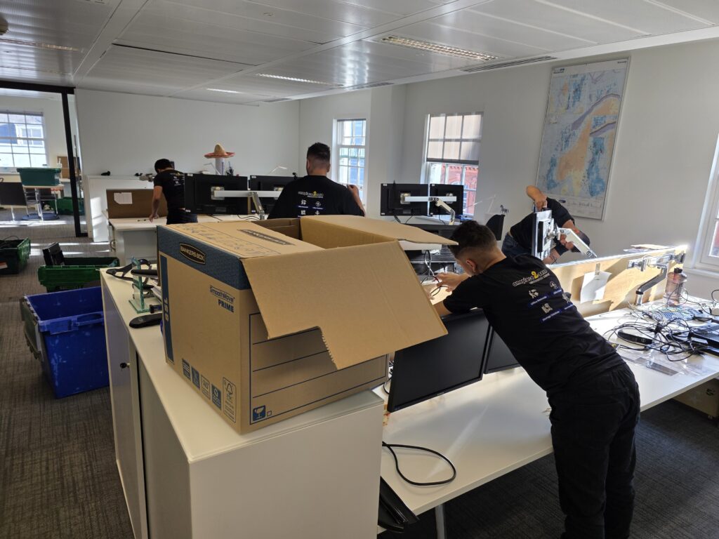 OFFICE RELOCATION IN LONDON PACKING SAFELY