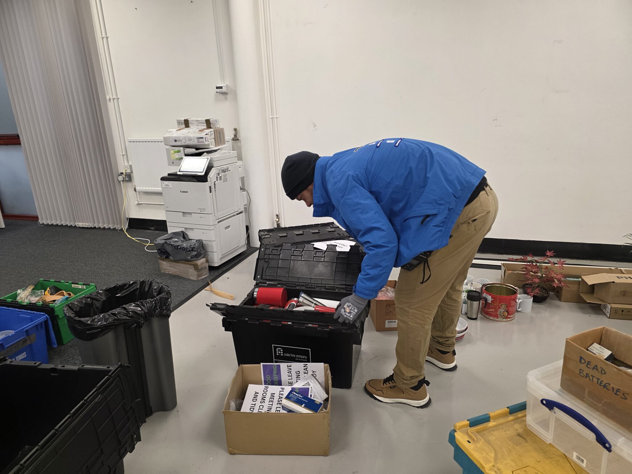 IT Recycling packed in Boxes Safely and Properly