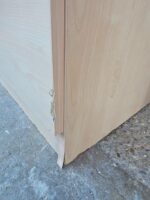 4 Drawer Filing Cabinet | Office Maple-Effect Storage with Plastic Handles - Image 9