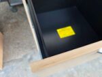 4 Drawer Filing Cabinet | Office Storage Lockable Maple-Effect with Handles - Image 6