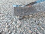 Knoll Inc Boardroom Table with Chrome Base | Elegant Oval Wood Top - 244cm - Image 8