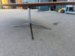 Knoll Inc Boardroom Table with Chrome Base | Oval Walnut Effect Top - 244cm - Image 12