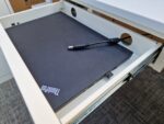 OHX White Electric Desk | Standing, Height Adjustable Workstation - 120x60cm - Image 11