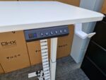 OHX White Electric Desk | Standing, Height Adjustable Workstation - 120x60cm - Image 14