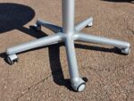 Haworth Mobile Circular Table | Project Collaboration | Lockable Castors - 80cm - Image 9
