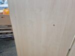 Wooden Locker Office Cabinet | 6-Door Maple Effect Lockable Staff Storage Unit - Image 8
