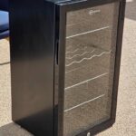 Subcold Under Counter Drinks Fridge | 80L Glass Door Black Body - Super 85 LED