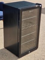Subcold Under Counter Drinks Fridge | 80L Glass Door Black Body - Super 85 LED