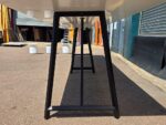 Frovi Relic Collaboration Table | Oak-Effect Top with Black Frame - 520cm - Image 10