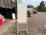 Double Sided Magnetic Whiteboard with Stand 187cm x 80cm. PALLET