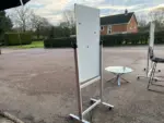 Double Sided Magnetic Whiteboard with Stand 187cm x 80cm. PALLET - Image 2