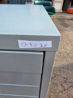 Bisley 15 Drawer Steel Multidrawer Cabinet - Light Grey Office Storage - Image 12