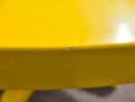 Yellow Round Meeting Table - Modern Breakout Room Office Unit - Wooden 140cm Top - Image 12
