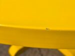 Yellow Round Meeting Table - Modern Breakout Room Office Unit - Wooden 140cm Top - Image 13