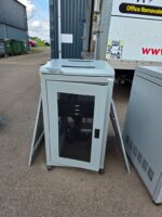 20U Freestanding Server Rack Cabinet with Patch Panels and Castors - IT Unit - Image 5