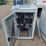 20U Freestanding Server Rack Cabinet with Patch Panels and Castors - IT Unit