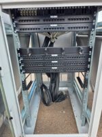 20U Freestanding Server Rack Cabinet with Patch Panels and Castors - IT Unit - Image 7
