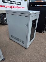 20U Freestanding Server Rack Cabinet with Patch Panels and Castors - Grey - Image 3