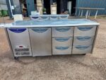 Williams Preparation Counter Fridge / Commercial Stainless Steel Unit - 189cm
