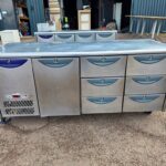 Williams Preparation Counter Fridge / Commercial Stainless Steel Unit - 189cm