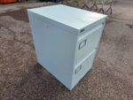 Silverline Office Filing Cabinet Lockable 2 Drawer Light Grey - A4 Foolscap - Image 15