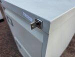 Silverline Office Filing Cabinet Lockable 2 Drawer Light Grey - A4 Foolscap - Image 24