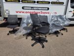 Humanscale Liberty Office Chair – Mesh Back, New Black Upholstery & Leather Pads - Image 5