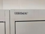 Bisley Tall 4-Compartment Locker, Light Grey Metal, Lockable - Set of 8 - Image 2