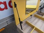 Modern Yellow Dressing Table with Lift-Up Mirror & Divided Internal Storage - Image 5