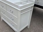 East Coast Grey Changing Chest  – 4 Drawers & Raised Baby Changing Top - Gre - Image 3