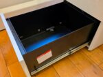 White Rectangular Office Desk + Free Mobile Pedestal & Cable Tray - 180 cm - Image 7