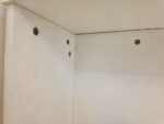 White Reception Desk with Raised Counter, Mobile Pedestal & Cable Management - Image 12