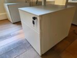 6 Person Bench Desk + Black Screens & 6 Lockable Pedestals | 360 x 160cm - Image 12
