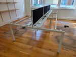 6 Person Bench Desk + Black Screens & 6 Lockable Pedestals | 360 x 160cm - Image 18