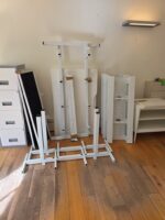 6 Person Bench Desk + Black Screens & 6 Lockable Pedestals | 360 x 160cm - Image 22