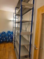 Industrial Boltless Metal Shelving Rack with 14 Reinforced Shelves - 250cm High - Image 4