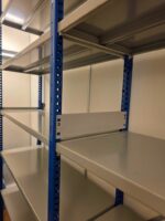 Industrial Boltless Metal Shelving Rack with 14 Reinforced Shelves - 250cm High - Image 5